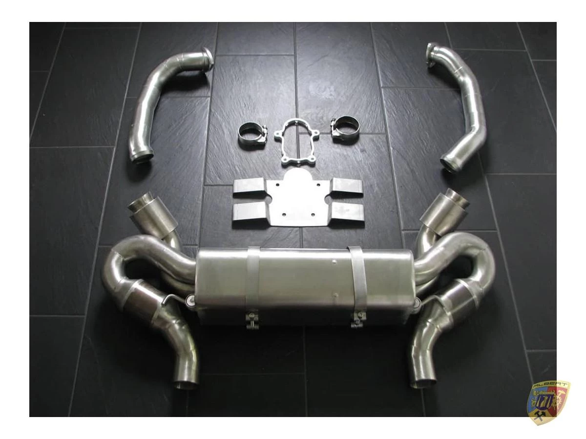 718 - 982 GT4 Clubsport Rennsport Auspuff Porsche Cayman – Albert Motorsport