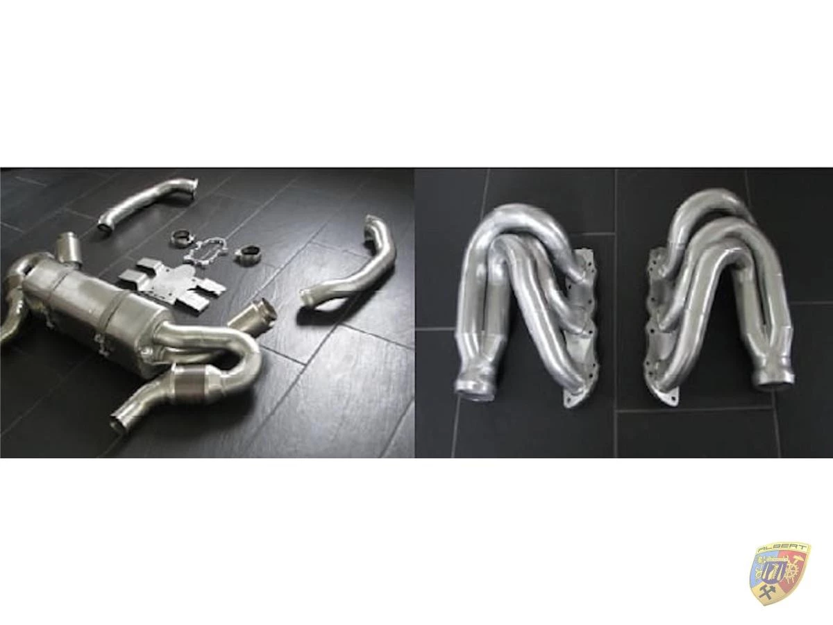 718 - 982 GT4 Clubsport Rennsport Auspuff Porsche Cayman – Albert Motorsport