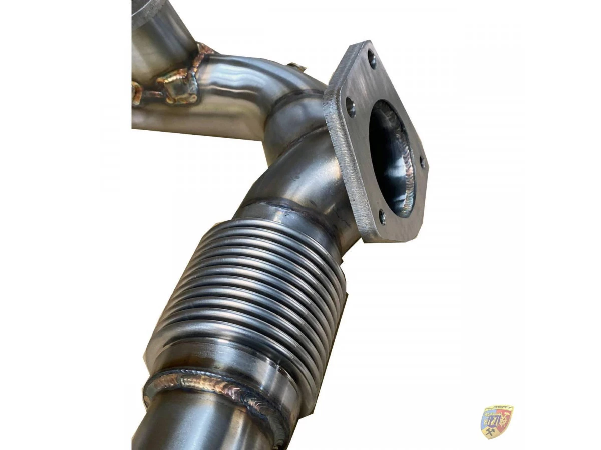 718 - 982 collettore di scarico in acciaio inox per Porsche | Albert Motorsport