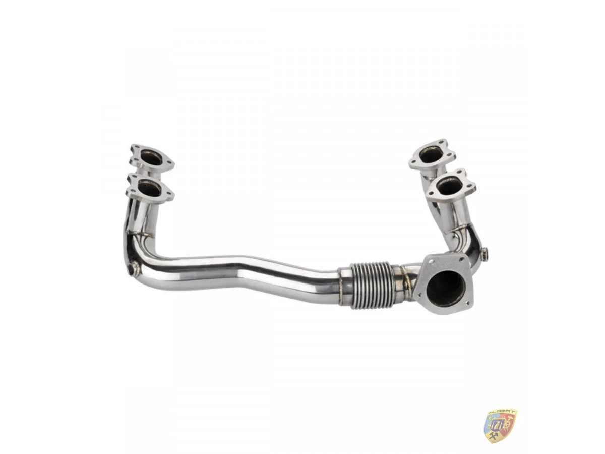 718 - 982 Colector de escape de acero inoxidable para Porsche | Albert Motorsport