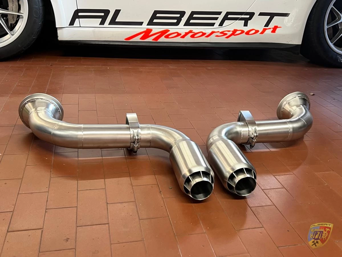991 GT2 RS Clubsport Auspuff 935 Moby Dick Style Porsche 911 – Albert Motorsport