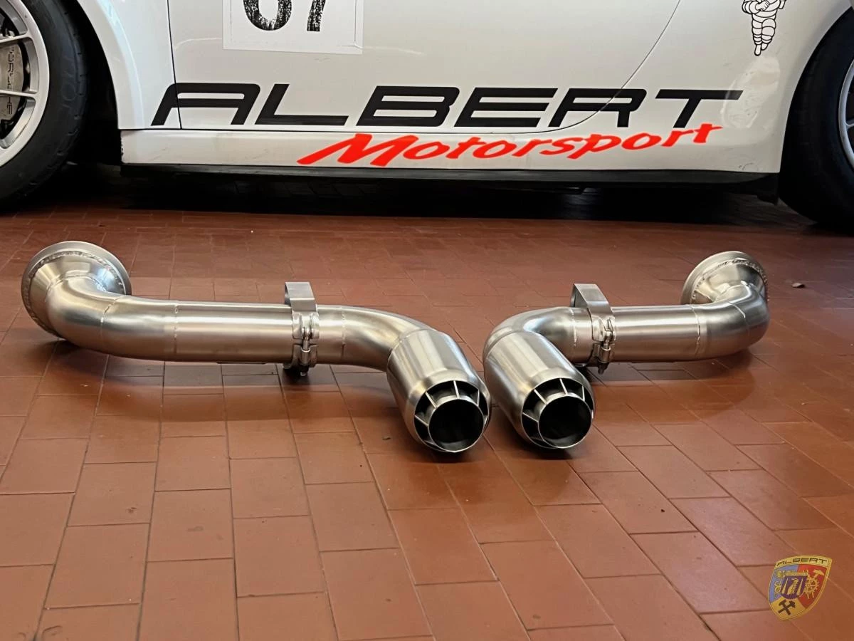 991 GT2 RS Clubsport Auspuff 935 Moby Dick Style Porsche 911 – Albert Motorsport