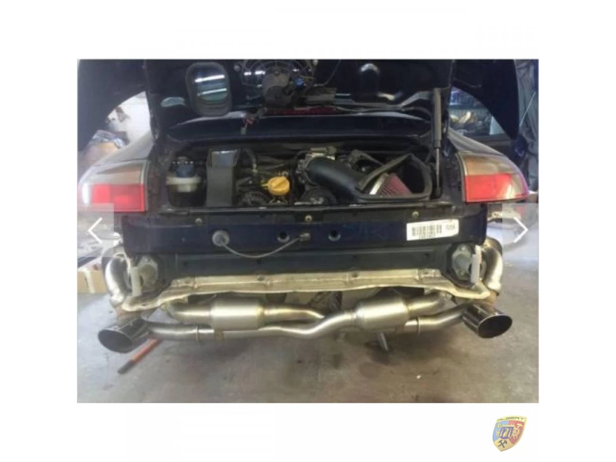 996 - 997.1 Carrera 200 Zeller catalizzatori sportivi in acciaio inox per Porsche 911 | Albert Motorsport