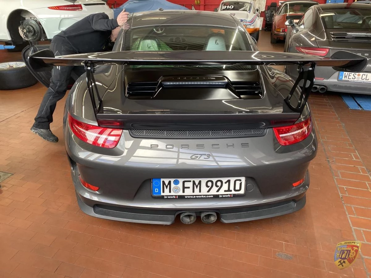 991.1 GT3 RS rear spoiler update for Porsche 911 Carrera and GT3 types – Albert Motorsport