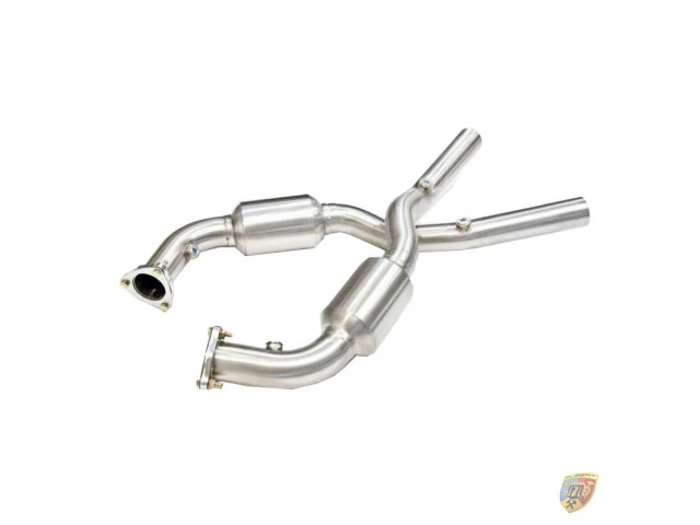 996 - 997.1 Carrera 200 Catalyseurs sportifs Zeller en acier inoxydable pour Porsche 911 | Albert Motorsport