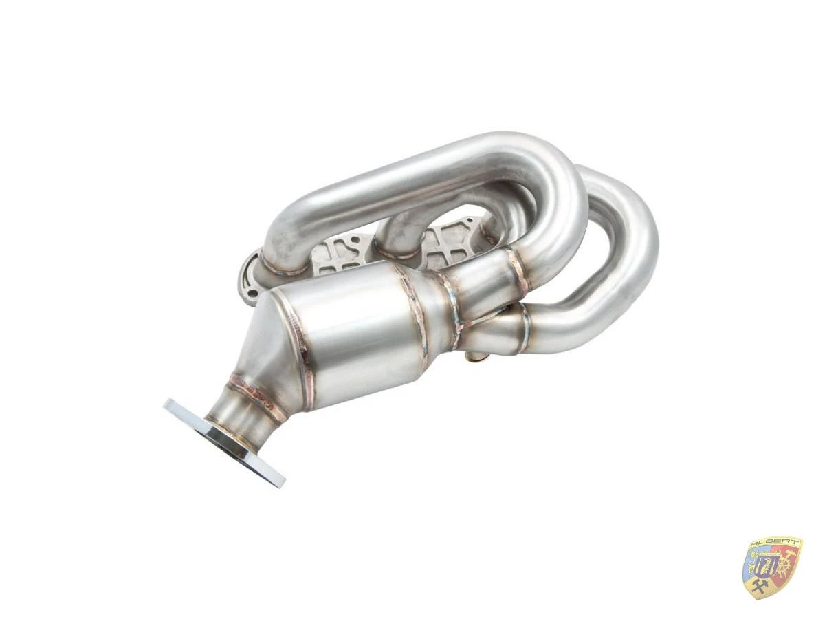 Collecteur d'alimentation et catalyseur Boxster Cayman 981 pour Porsche 2.7 - 3.4 - 3.8 | Albert Motorsport