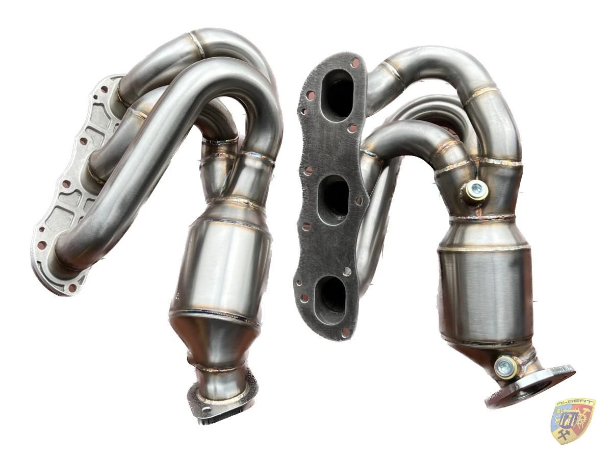 Colector de potencia más catalizador para Porsche 2.7 - 3.4 - 3.8 Boxster Cayman 981 | Albert Motorsport