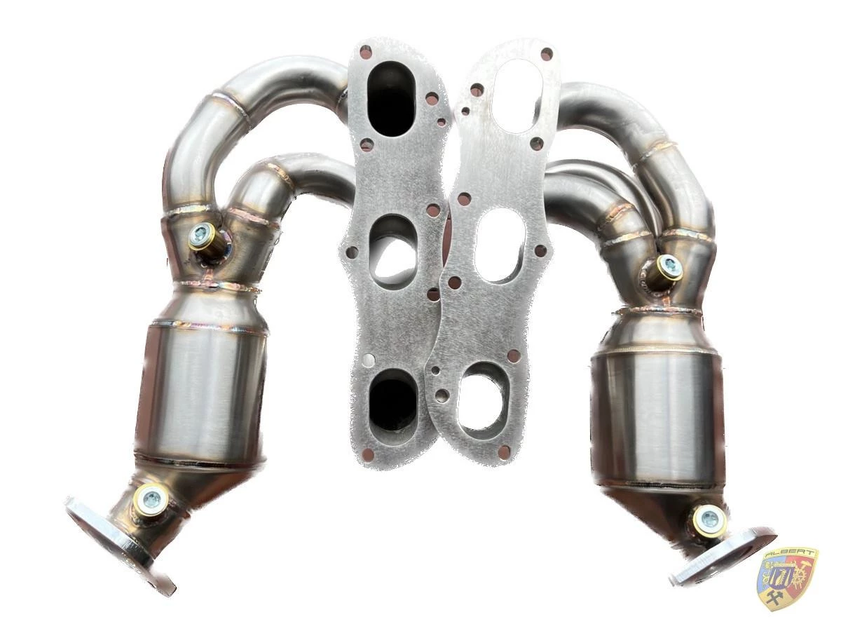 Collecteur d'alimentation et catalyseur Boxster Cayman 981 pour Porsche 2.7 - 3.4 - 3.8 | Albert Motorsport