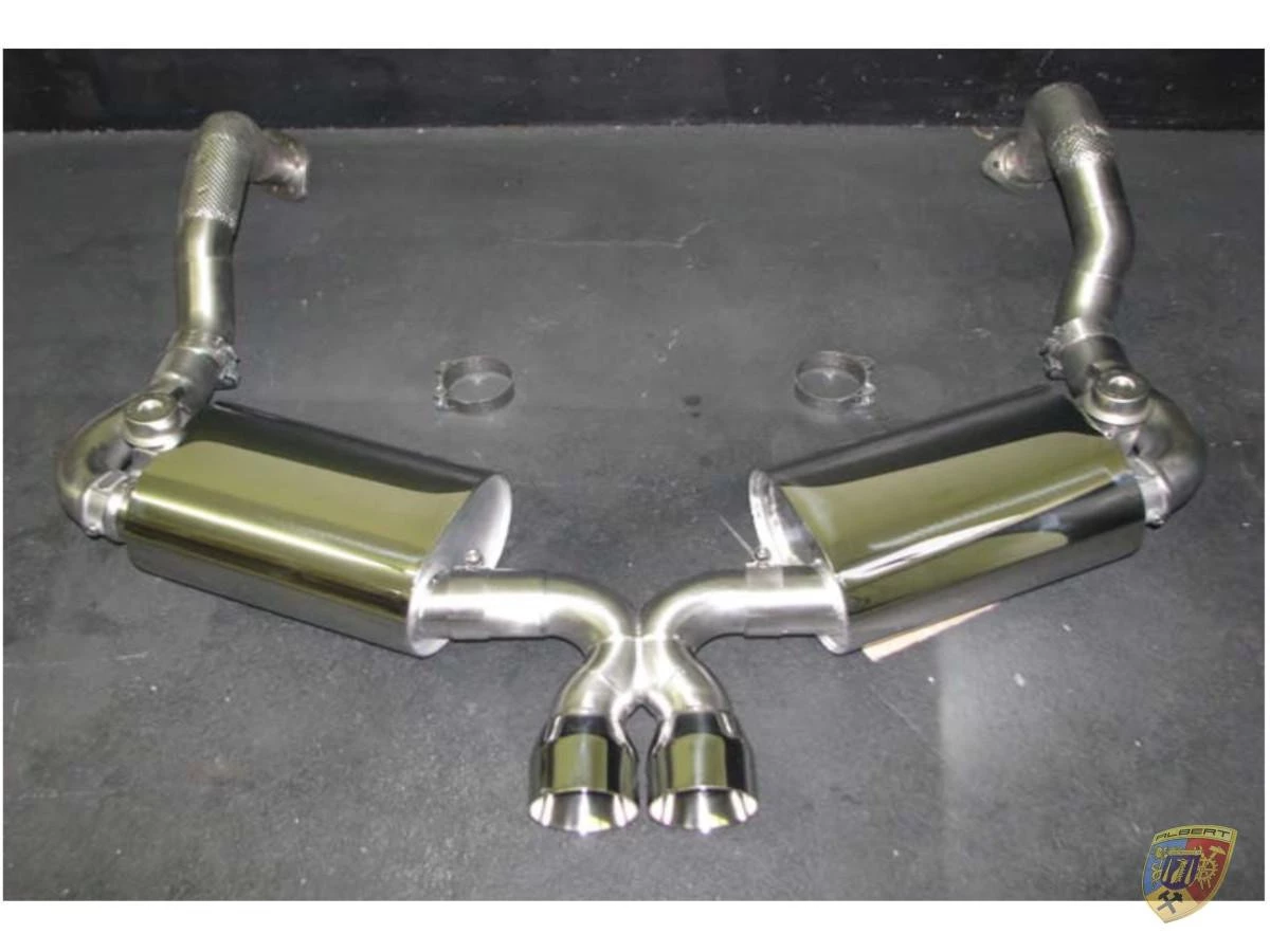 981 Boxster - Cayman flap exhaust stainless steel for Porsche – Albert Motorsport