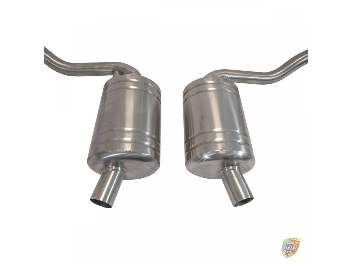 987.1 Boxster - Cayman scarico sportivo in acciaio inox per Porsche | Albert Motorsport