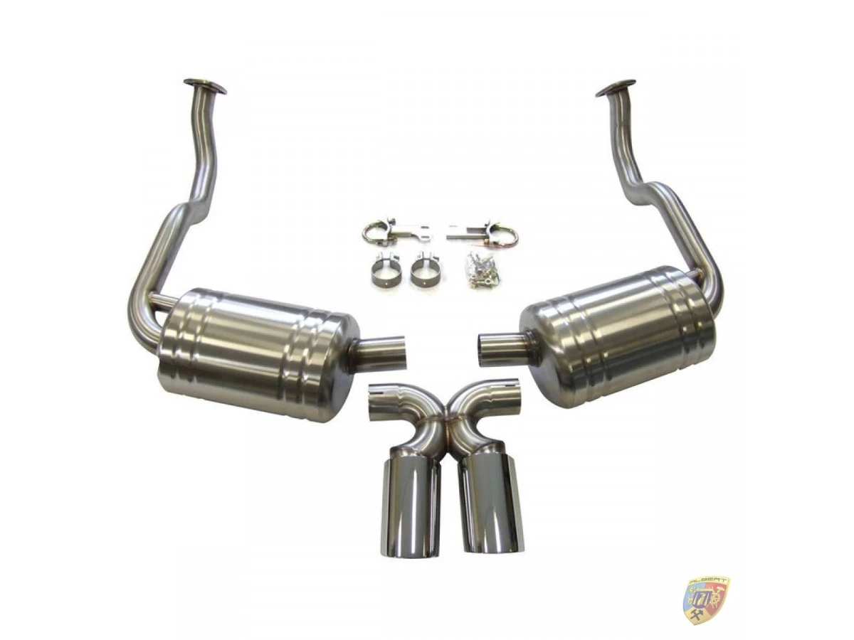 987.1 Boxster - Cayman sports exhaust stainless steel for Porsche – Albert Motorsport