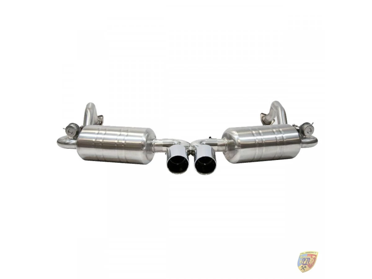 987.1 Boxster - Cayman flap exhaust stainless steel for Porsche – Albert Motorsport