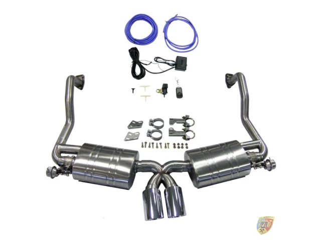 987.2 Boxster - Cayman flap exhaust stainless steel for Porsche – Albert Motorsport