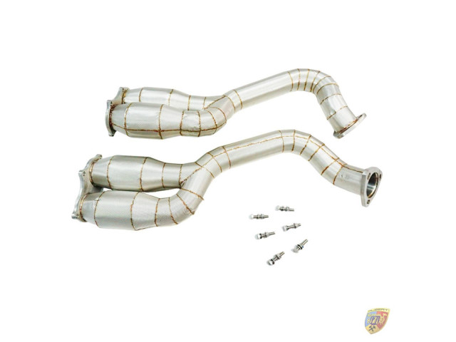 718 - 982 Cayman GT4 Downpipes sans catalyseur pour Porsche Racing