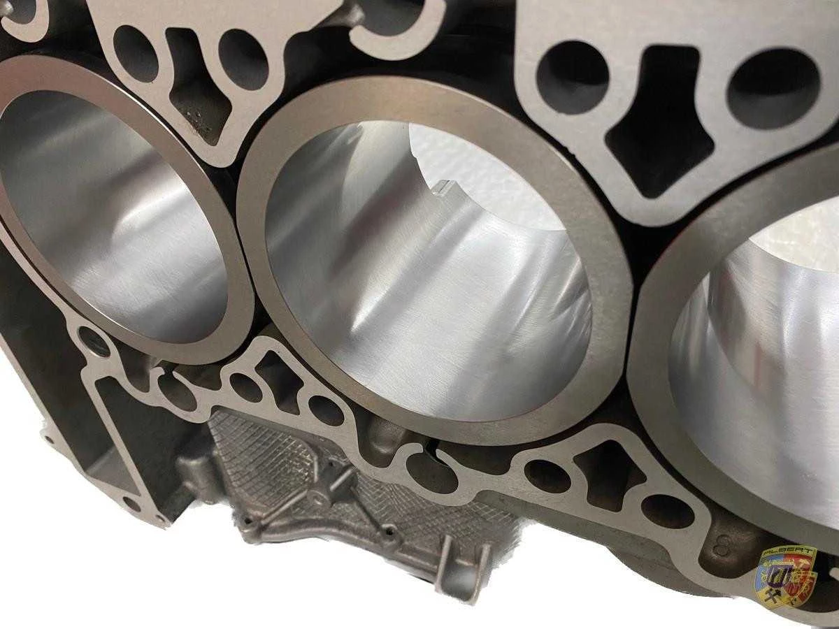 986, 987, 996, 997, Porsche Motorblock komplettiert mit Kolben und Chrom Molybdän Zylindern im Tausch – Albert Motorsport