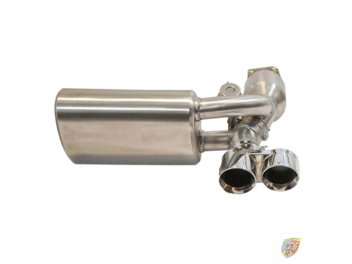 997.1 Turbo - Circuit électronique d'échappement à volets en acier inoxydable GT2 Porsche 911 | Albert Motorsport