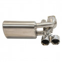 997.1 Turbo - GT2 flap exhaust made of stainless steel electronic circuit Porsche 911