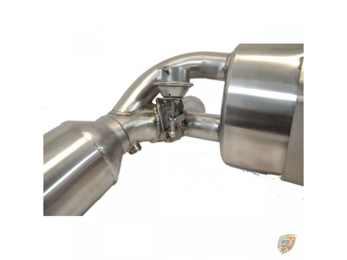 997.1 Turbo - GT2 flap exhaust made of stainless steel electronic circuit Porsche 911 – Albert Motorsport
