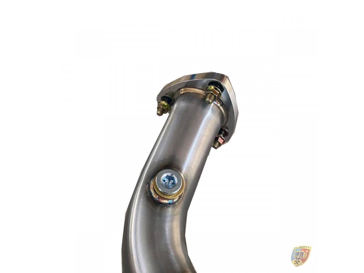 997.2 Carrera X-Pipe 200 Zeller scarico in acciaio inox per Porsche 911 | Albert Motorsport