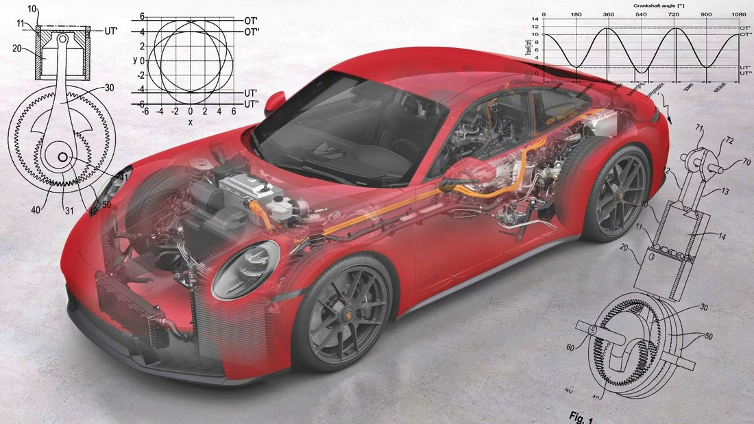 Porsche entwickelt neuen 6 Takt Motor