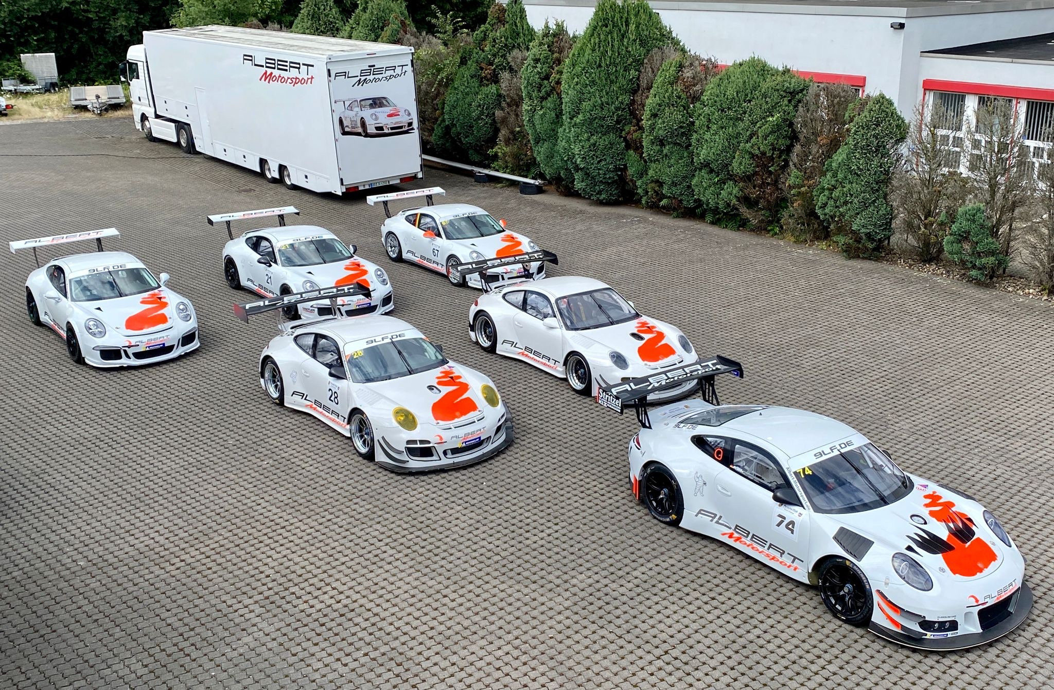 Albert Motorsport Rennwagen